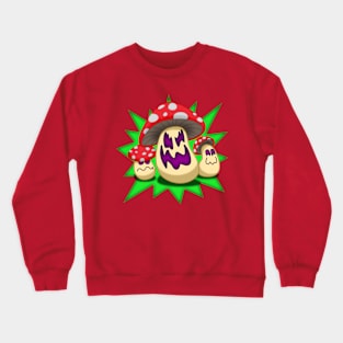 Mushrooms atack Crewneck Sweatshirt